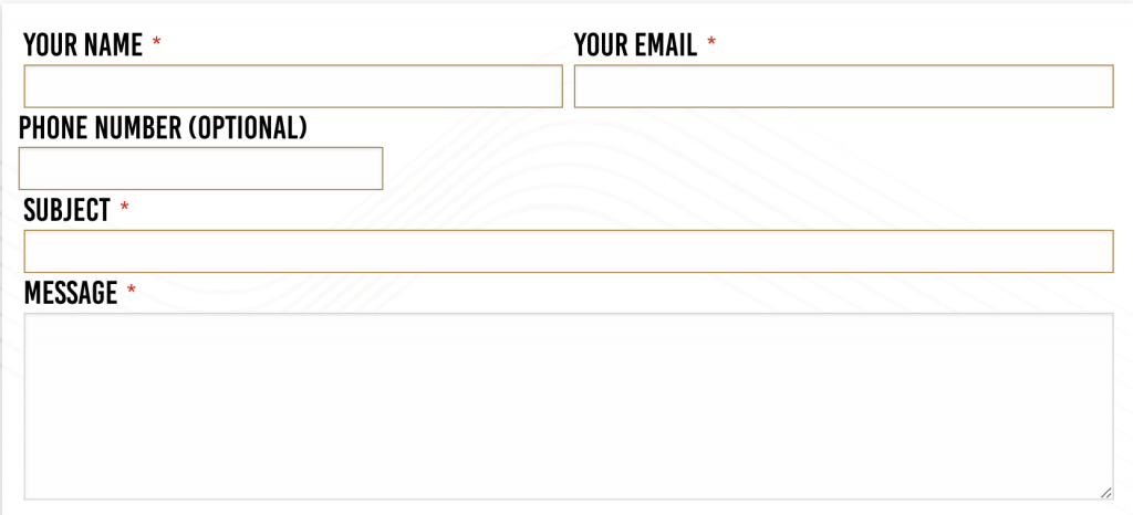 Short Contact Form Submission for PPC Landing Page