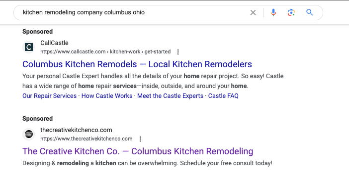 PPC for Home Remodeling
